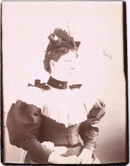 Woman with Sword Pin, c. 1895